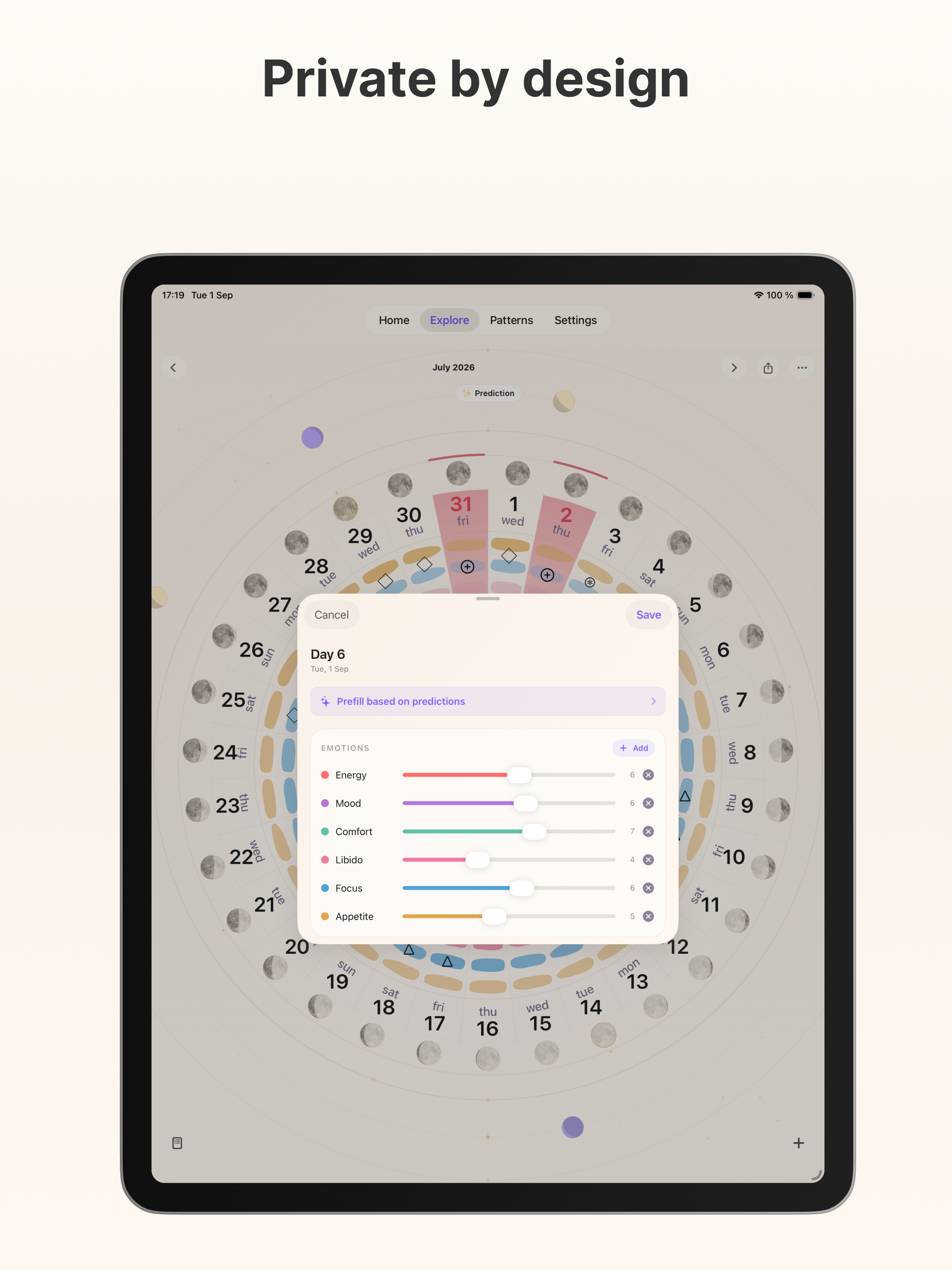 Moonwave: Period Tracker screenshot 7