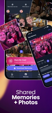 Barhops: Pub Crawl & Nightlife iPhone screenshot