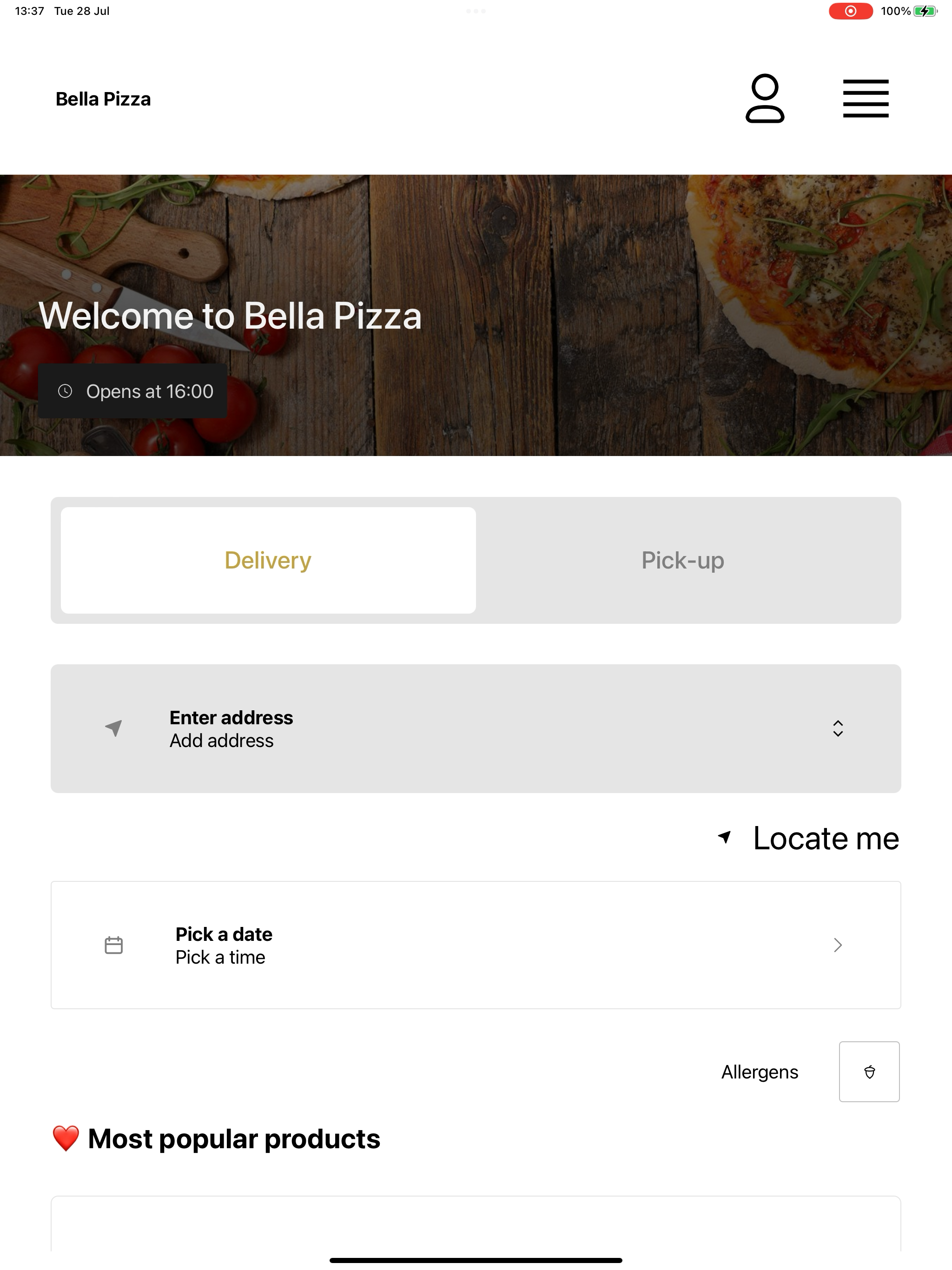 Bella Pizza Knottingley UK screenshot 7