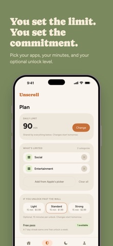 Unscroll: Break Scroll Habits screenshot 3