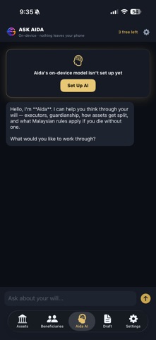 EGK EstateVault AI screenshot