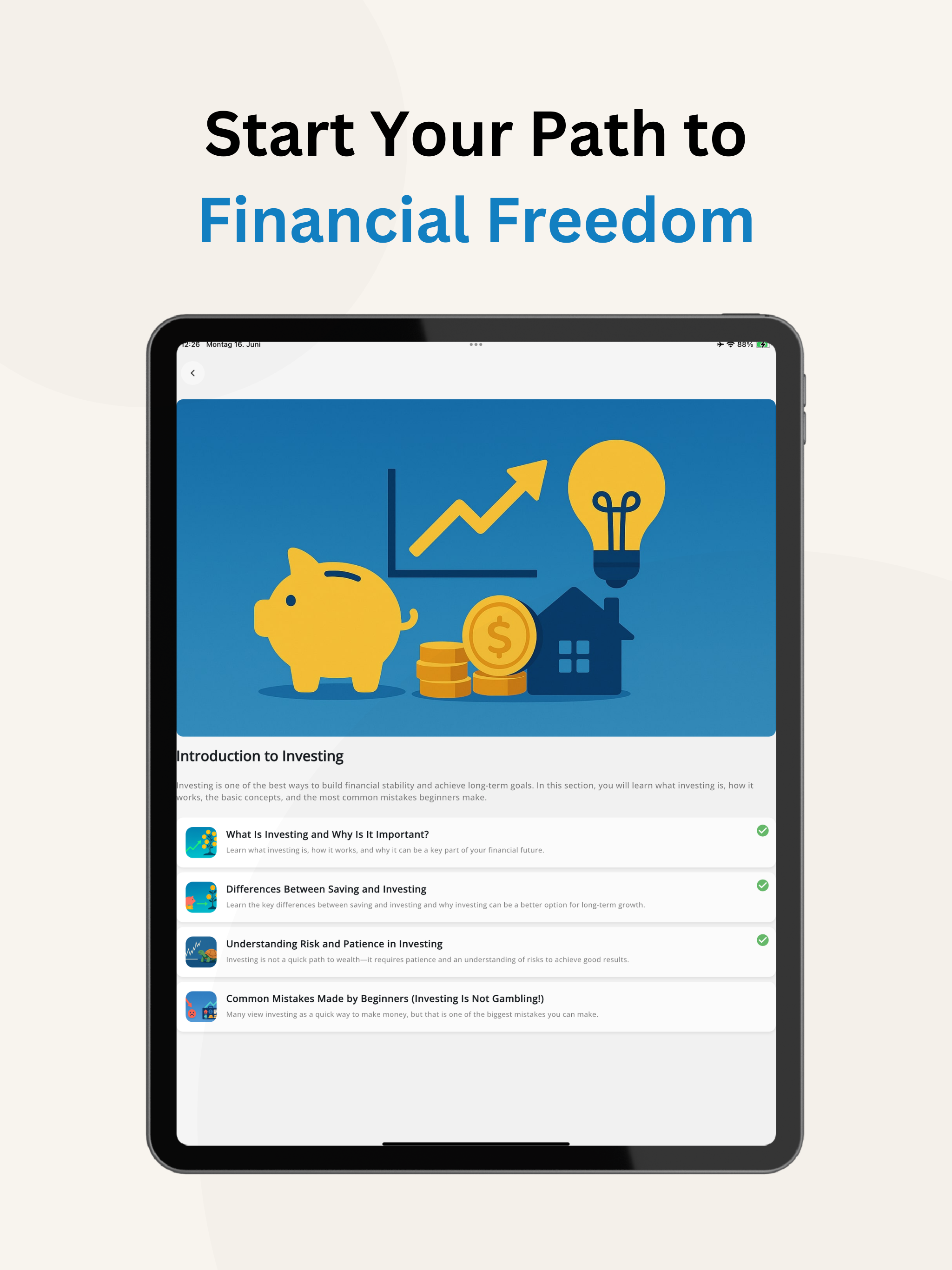 InvestWise: Learn Investing