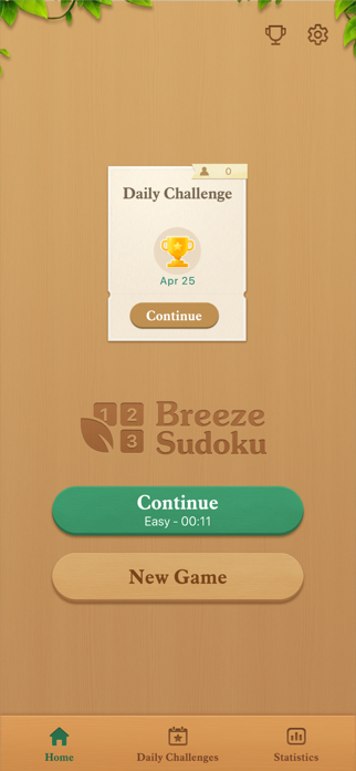 Breeze Sudoku Screenshot 1 of 6
