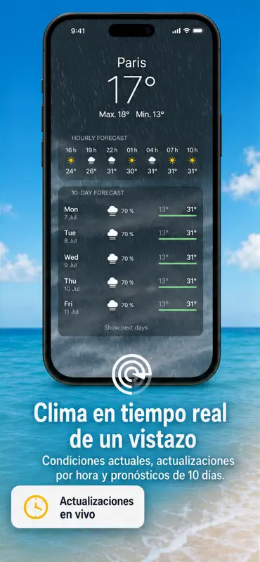 Tiempo Pro · Weather Radar screenshot 2 of 5