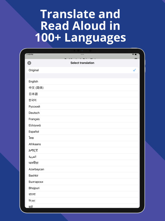 BookPod - Audiobooks, Podcasts iPad screenshot 5 - Book app