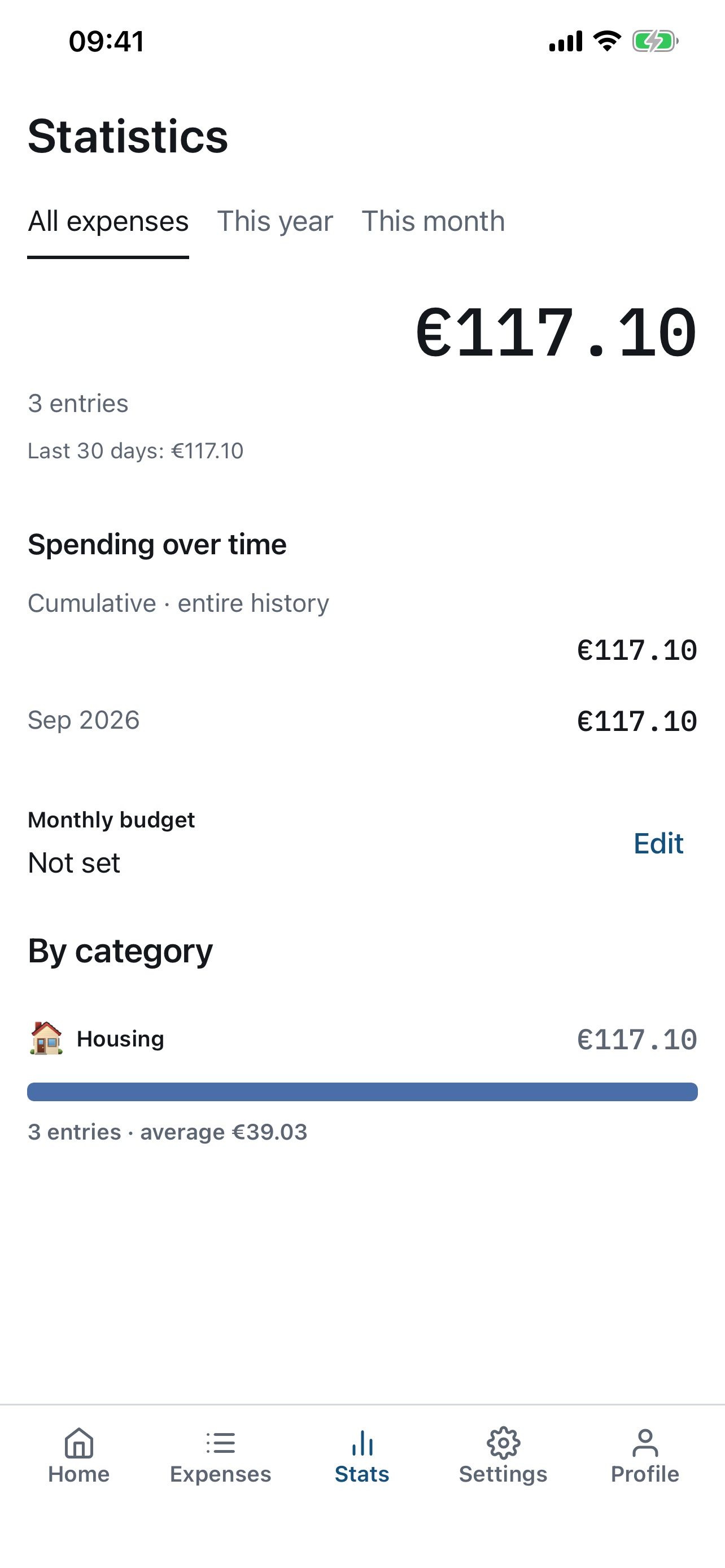 Screenshot 3 of Cashnote: Expense Tracker