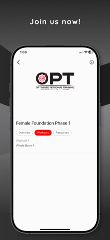 Optimised Personal Training screenshot