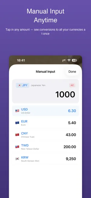 CurrencyCam - Exchange Rates screenshot 3