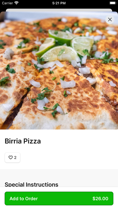 Taco Verde iPhone screenshot 3 - Food & Drink app