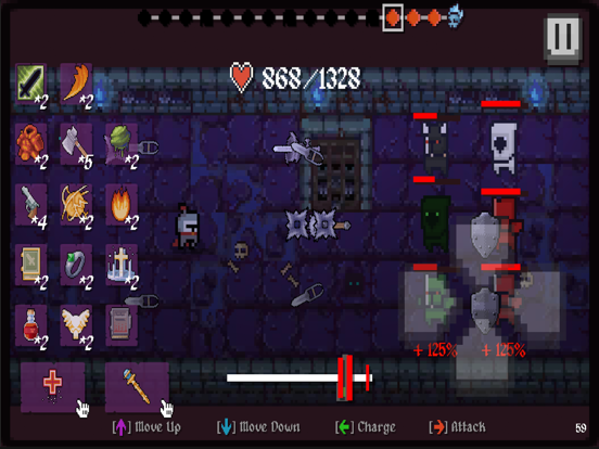 Rhythm Knight - Dungeon Games iPad screenshot