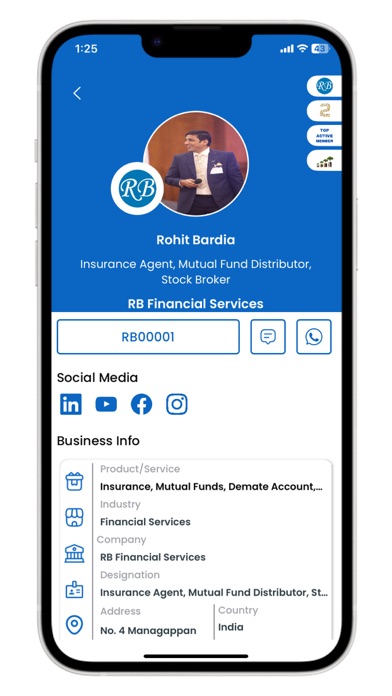 RB Business Nexus Screenshot