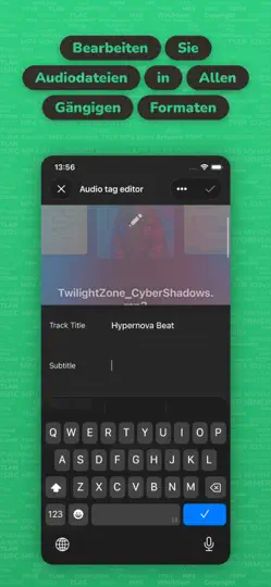 Screenshot von Evertag: Musik Tag Editor auf dem iPhone 6