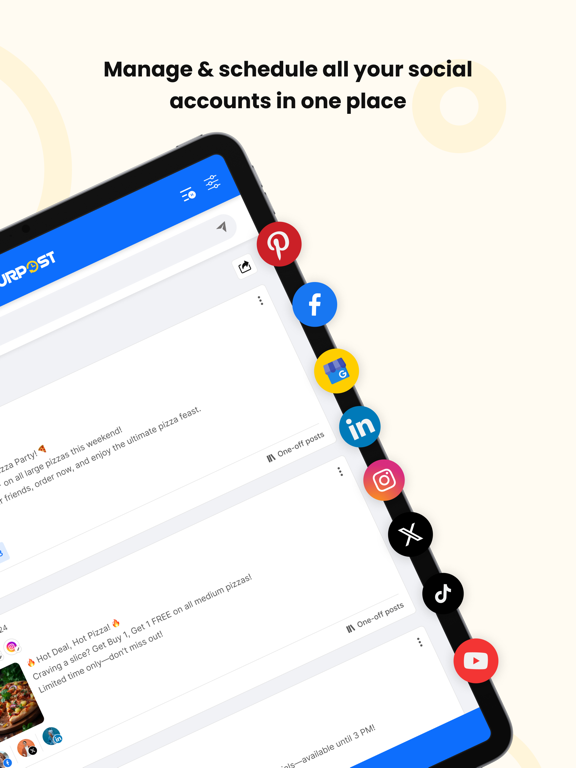 RecurPost: Manage Social Media iPad screenshot 5 - Productivity app