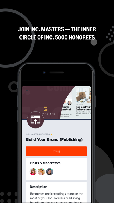 Inc. 5000 Community iPhone screenshot 4 - Business app