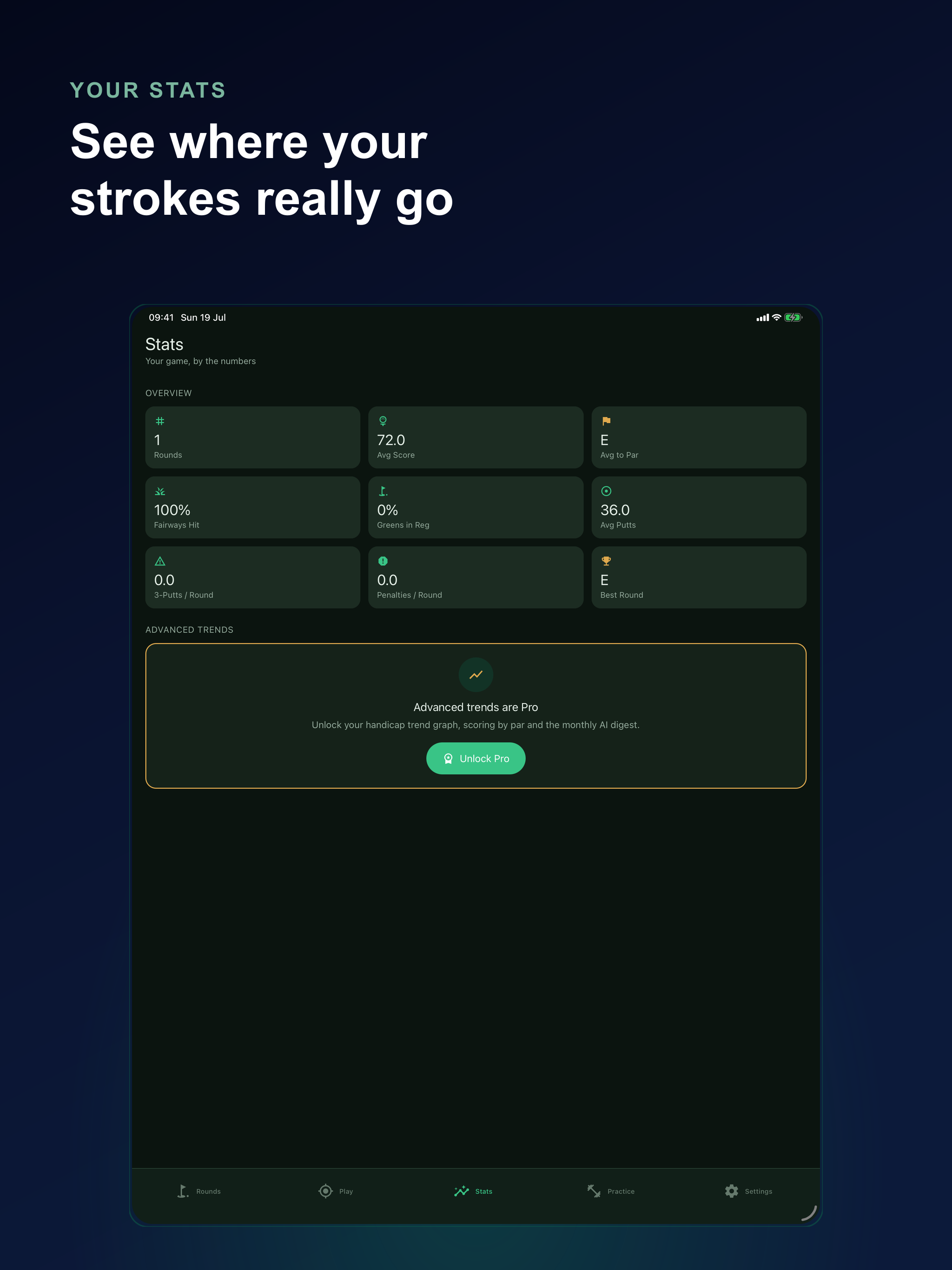 Golf Handicap: Round Tracker screenshot 7