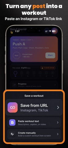 SetForge Gym Workout Tracker Screenshot 1 of 10