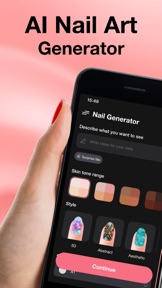 AI Nail Generator Nail Design screenshot
