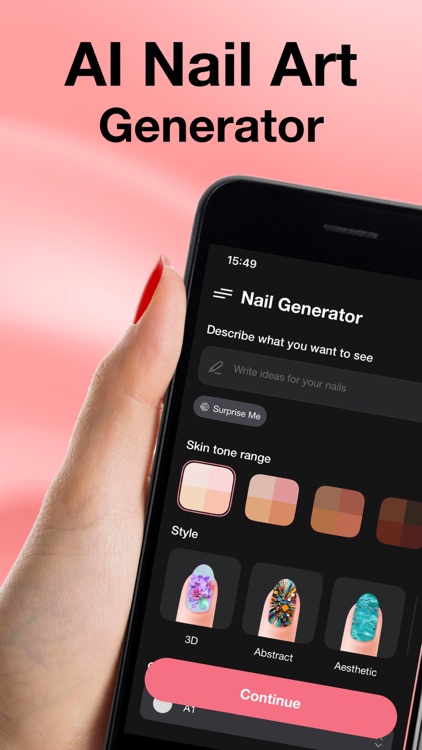 AI Nail Generator Nail Design