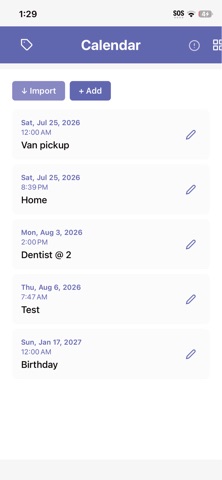 Save The Date App Screenshot 2 of 3