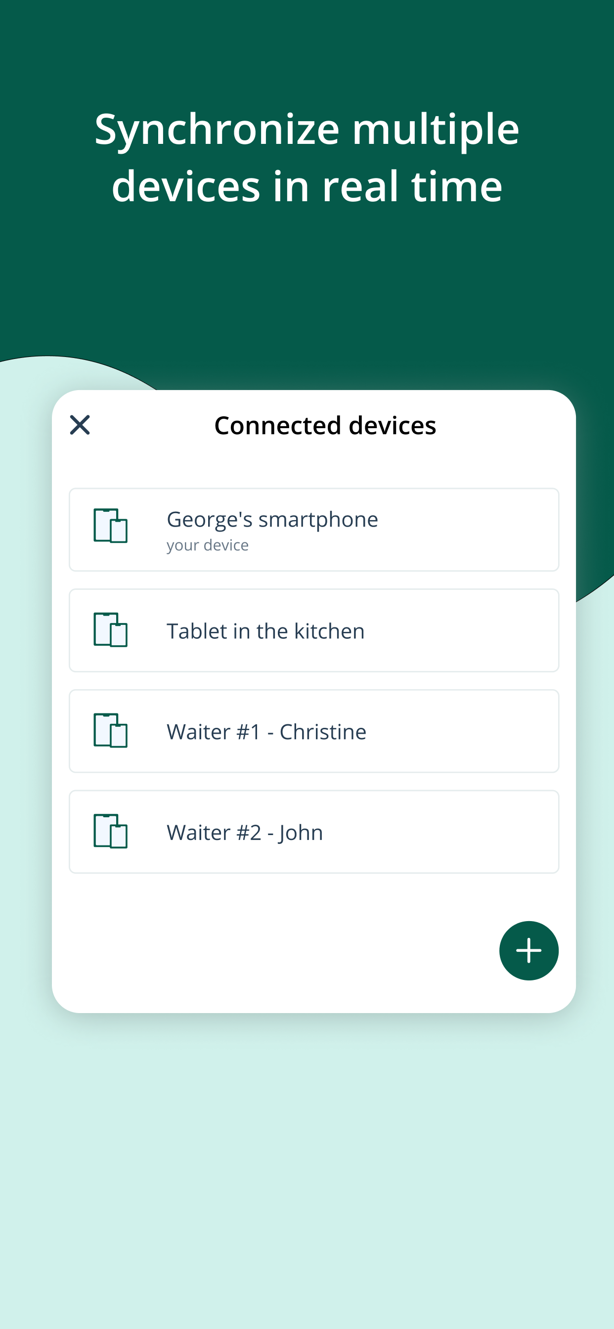 Tunder · Point of sale · POS