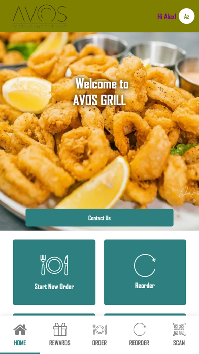 Avos Grill App Screenshot