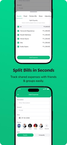 Split Sense - Split Expenses screenshot