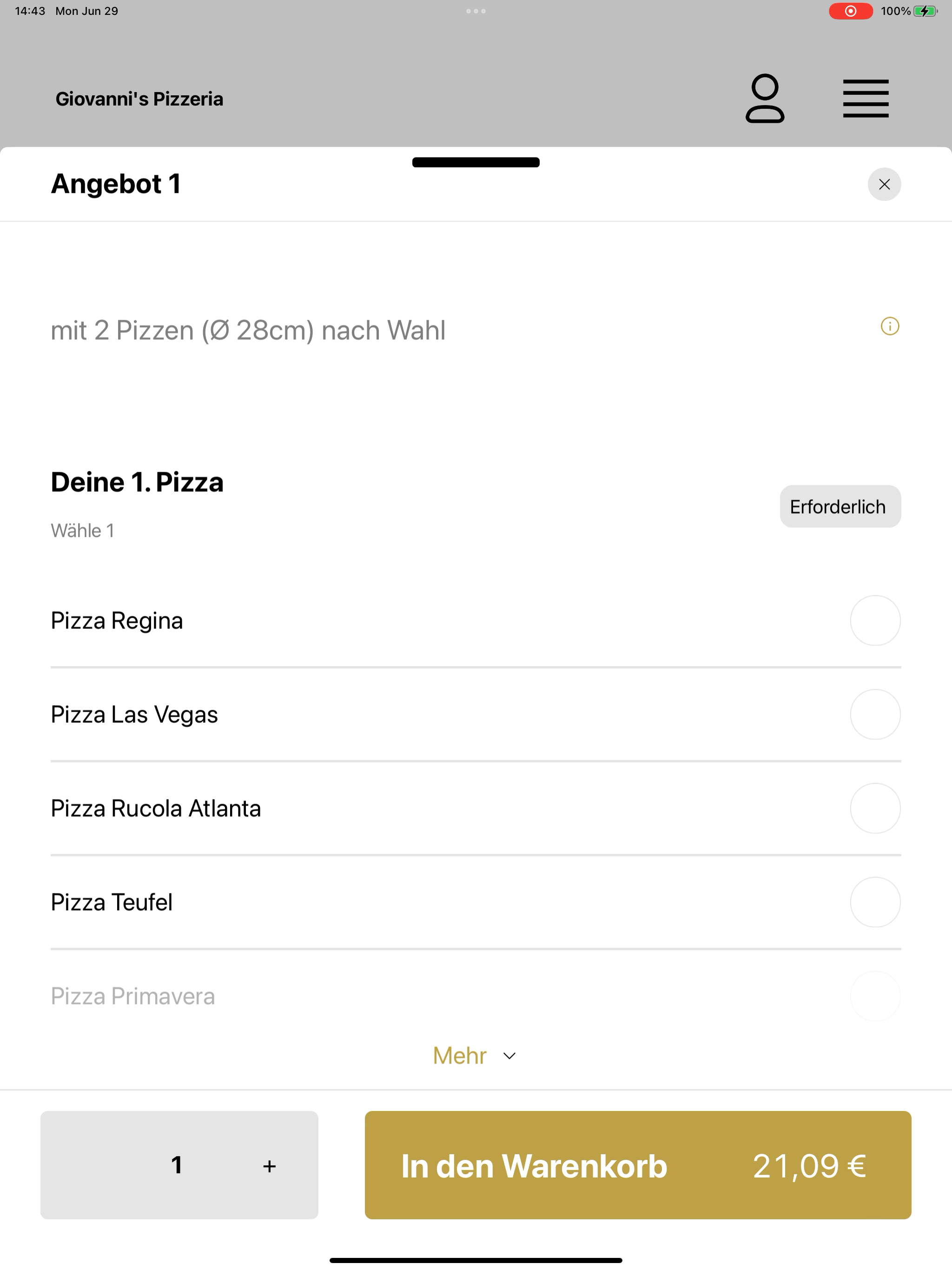 Giovanni's Pizzeria screenshot 14