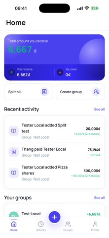 TeamSplit Screenshot 1 of 7