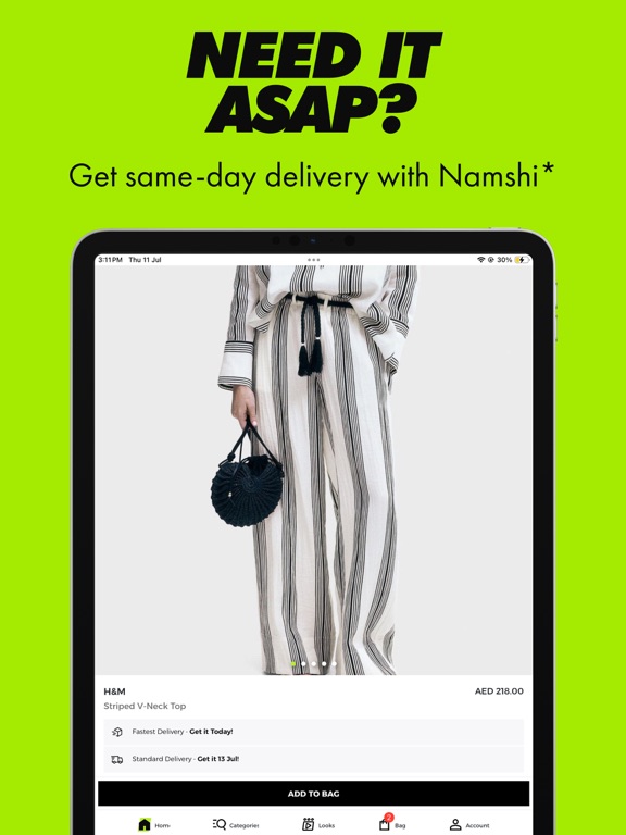 Namshi - Online Fashion Store iPad screenshot 6 - Shopping app