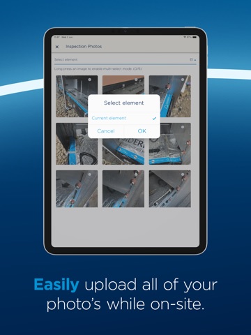 Siderise Inspection App iPad screenshot