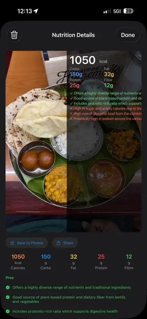Food Scanner AI Overlay screenshot 2