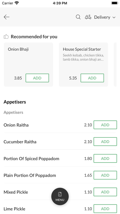 Khans Takeaway Liverpool Screenshot