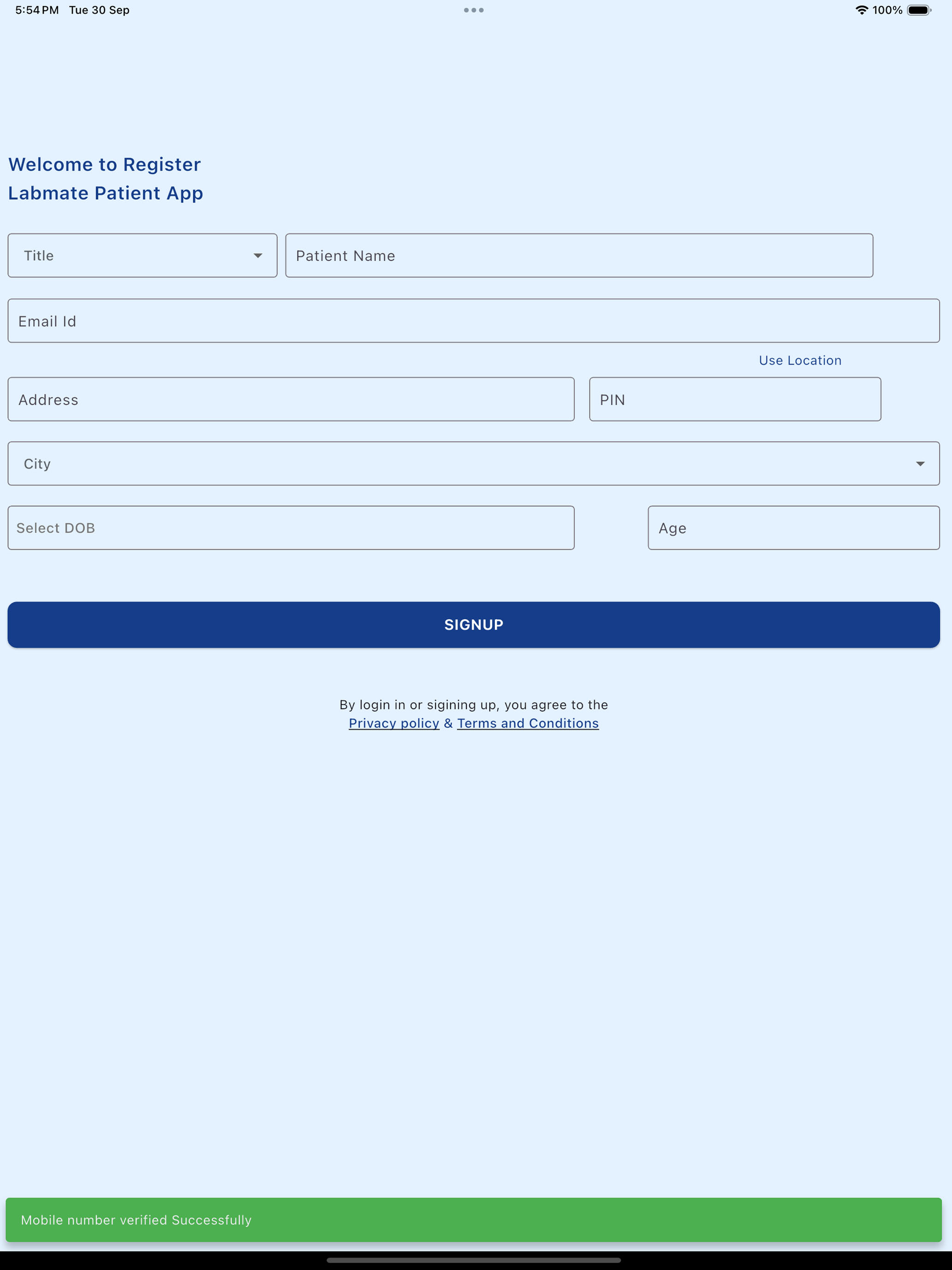Labmate Patient App screenshot 10