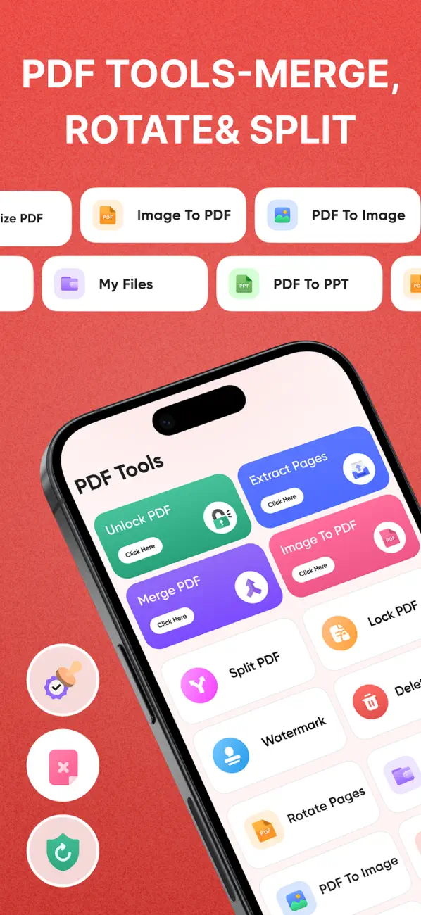 Screenshot #1 pour PDF Tools-Merge, Rotate& Split