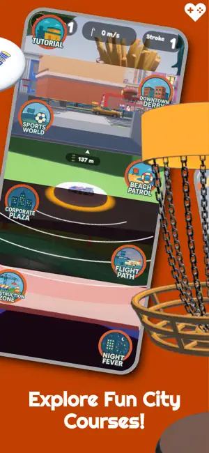 Disc Golf City screenshot 3