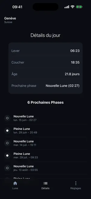 Moonlight – Phases lunaires screenshot 2