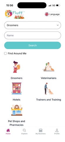 Fluff — Pet Services screenshot