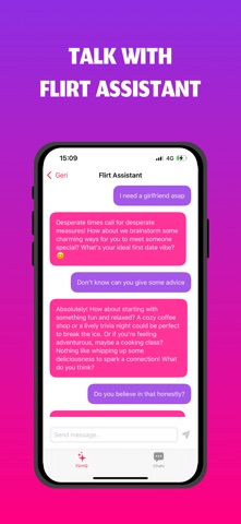 FlirtIQ - AI Dating Coach iPhone screenshot