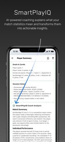 TrackMyStats: Soccer Screenshot 7 of 8