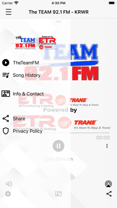 The Team FM Sports Radio Screenshot 2 - AppWisp.com The Team FM Sports Radio Screenshot 2 - AppWisp.com