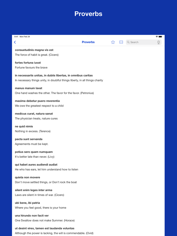 #4. Latin phrases and vocabulary (iOS) بواسطة: Ngoc Anh