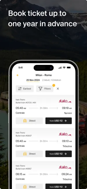 Rail Ninja: Train Tickets screenshot 2