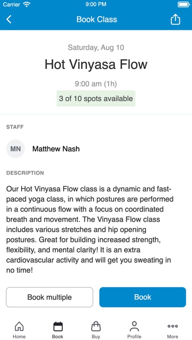 House of Hot Yoga Screenshot