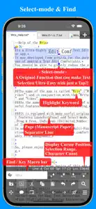 Wrix 2 - Ultra Text Editor screenshot #3 for iPhone