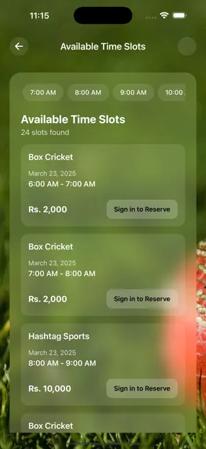 GroundsOn screenshot 2