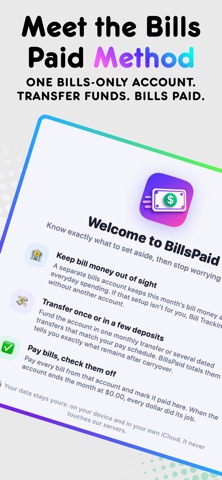 BillsPaid: Bill Tracker screenshot