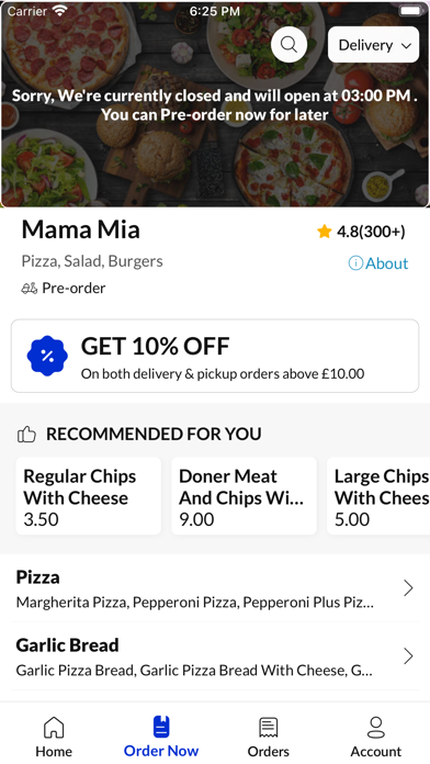 Mama Mia, Screenshot