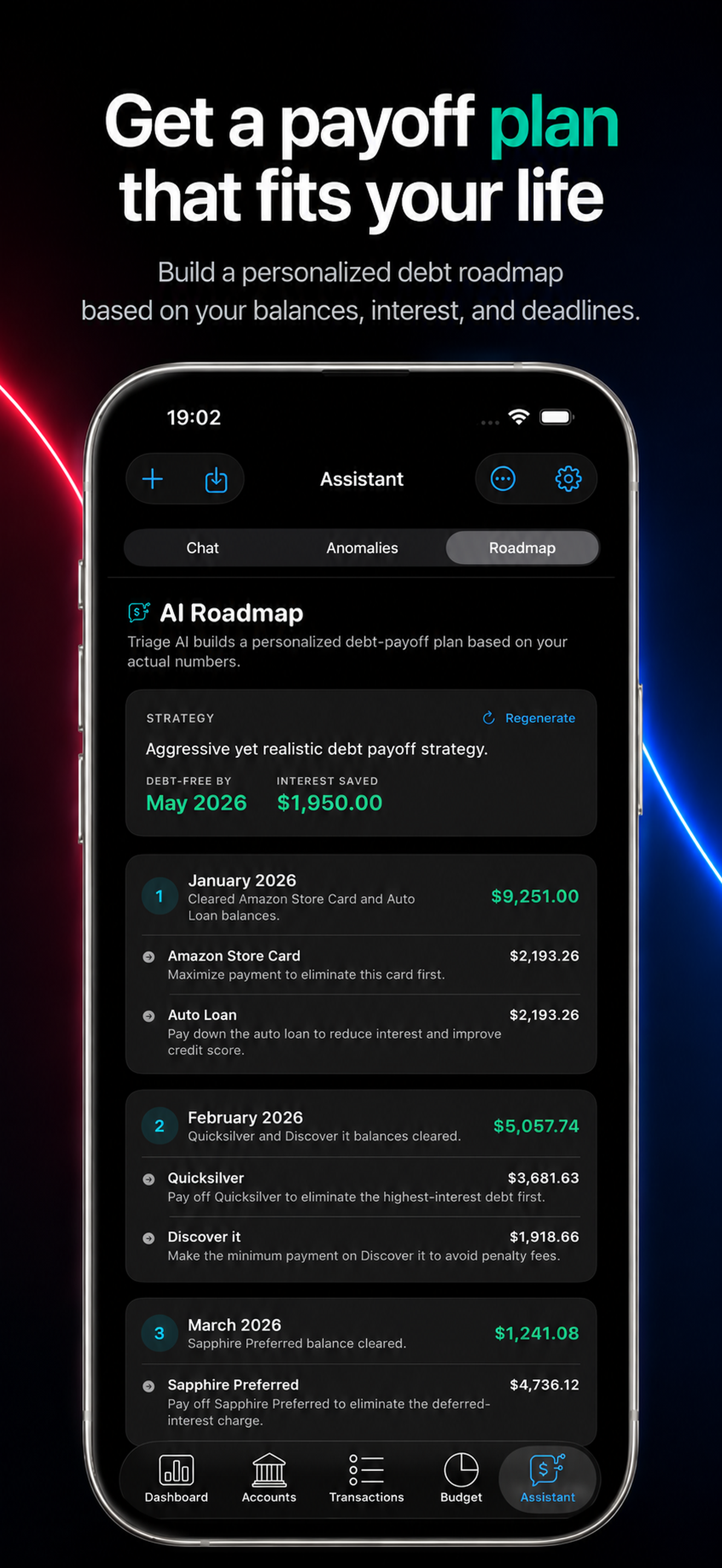 Triage: Debt Payoff & Budget screenshot 3