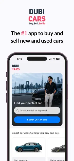 DubiCars | Used & New Cars UAE iPhone screenshot 1