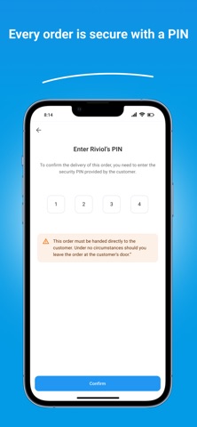 Driver OrderSmile Screenshot 6 of 7